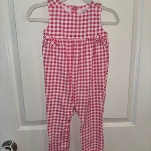 Carters plaid one piece